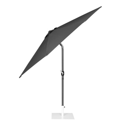 Round UV-Resistant Parasol 3m Diameter | Bolero Sevilla | Black 2
