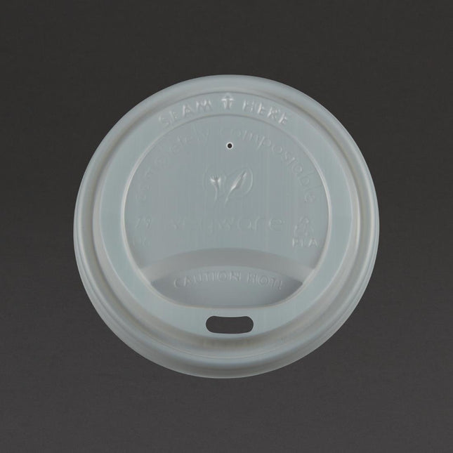 Double-Walled Cup Lids for 230ml Cups | Vegware 79 Series