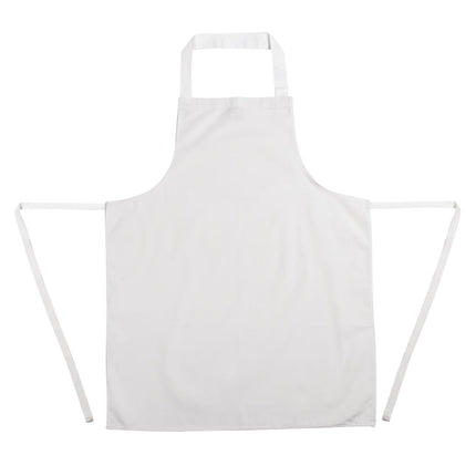 White Polyester-Cotton Bib Apron | Whites 8