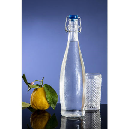 Glass Water Bottle with Swing Top Closure 5