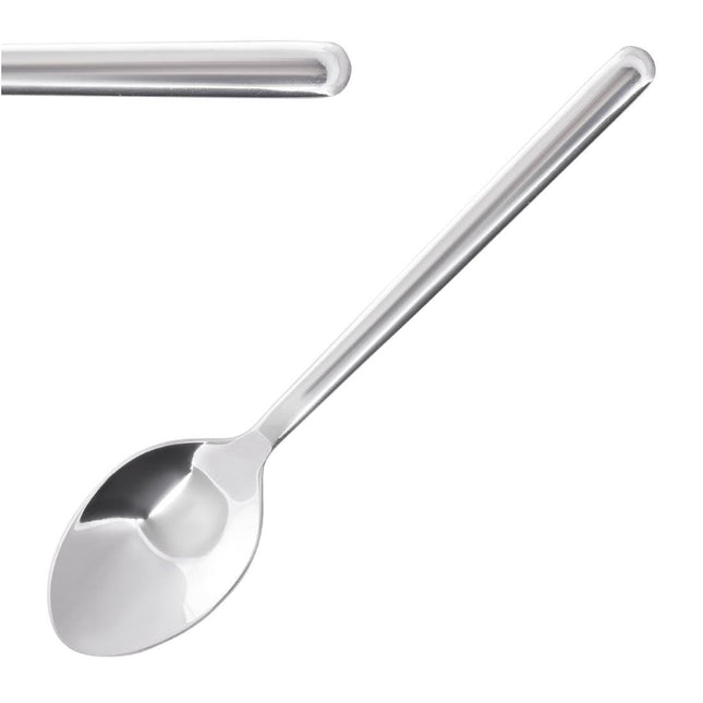 Henley Polished Stainless Steel Pudding Spoons (12 pcs) | Olympia