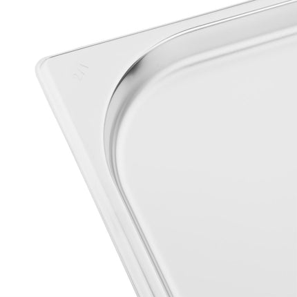 Stainless Steel GN 2/1 Pan 20mm Depth | Vogue 6