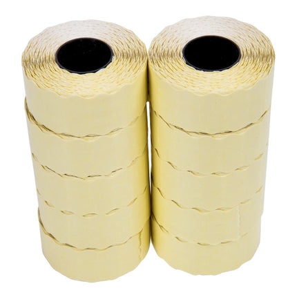 White Price Gun Labels for Labeling Guns (15,000 pcs) 2