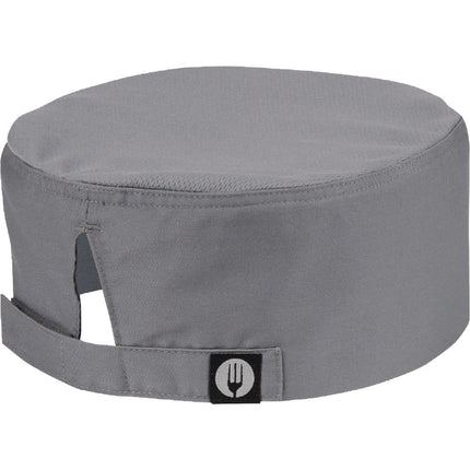Cool Vent Adjustable Beanie Hat | Chef Works | Grey