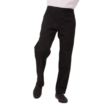 Lightweight Men's Chef Pants Black S | Chef Works 5
