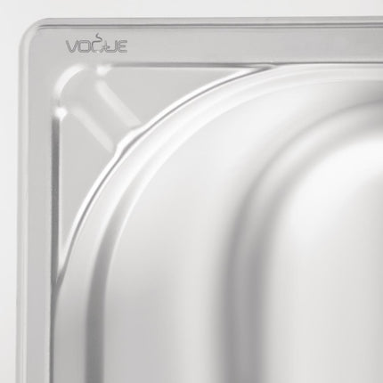 Heavy-Duty Stainless Steel GN 1/1 Container 200mm | Vogue 8