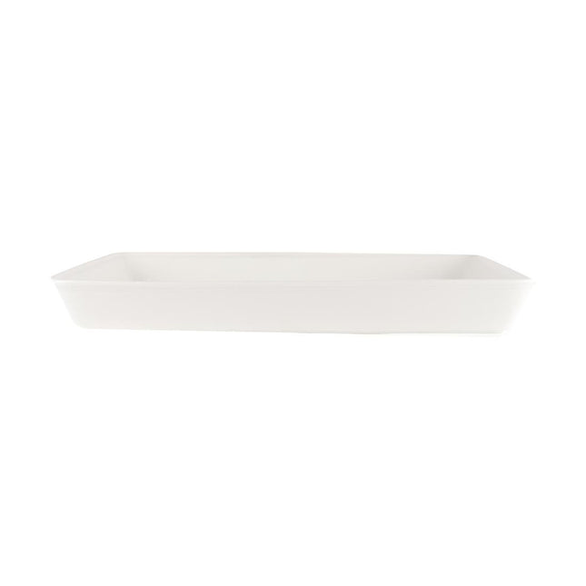 Rectangular Oven Dishes 38x25cm Set of 4 | Churchill Counter Serve | Oven, Microwave, Freezer & Dishwasher Safe
