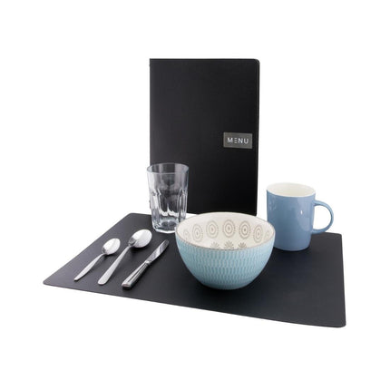 Raw Bonded Leather Placemat | Securit Leather Range 3