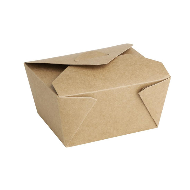 Compostable Cardboard Food Containers 600ml | Fiesta (400 pcs)