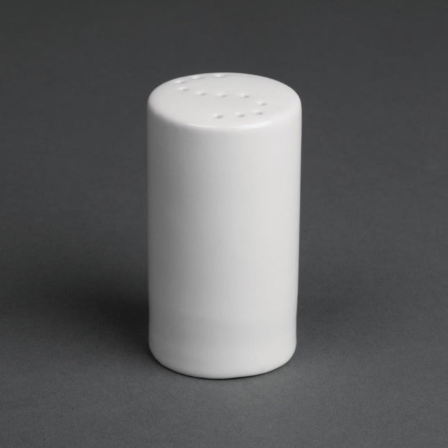 Whiteware Salt Shaker 8cm | Olympia