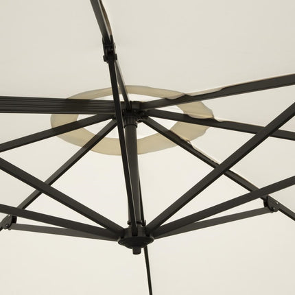 Venice Heavy Duty Freestanding Parasol 3.5 m | Bolero | Cream 3