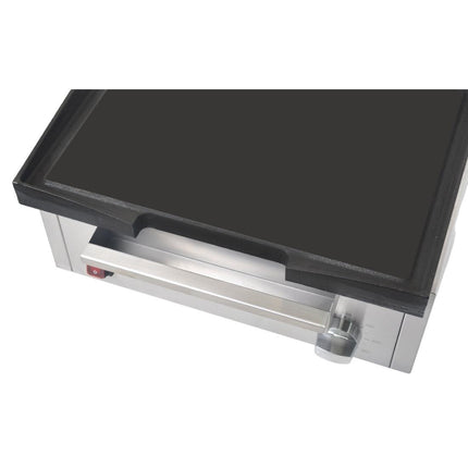 Buffalo Electric Cast Iron Tabletop Griddle 1800W 3