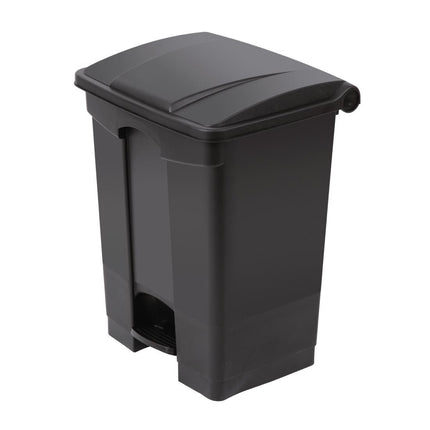 Hands-Free Pedal Bin 65L Black | Jantex 2
