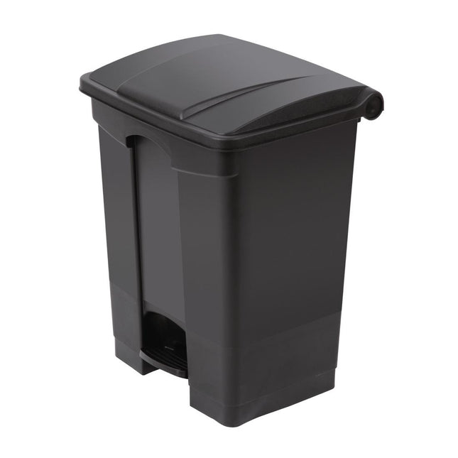 Hands-Free Pedal Bin 65L Black | Jantex 2