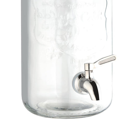 Drink Dispenser with Text and Clamp Lid | Olympia | 3.6L 3