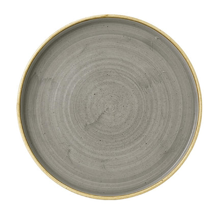 Stonecast Grey Rimmed Plate 22cm | Churchill