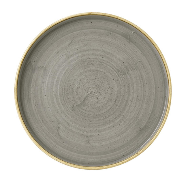Stonecast Grey Rimmed Plate 22cm | Churchill