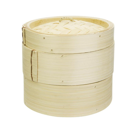 Bamboo Steamer Set 15.2cm with Two Bases and Lid | Vogue