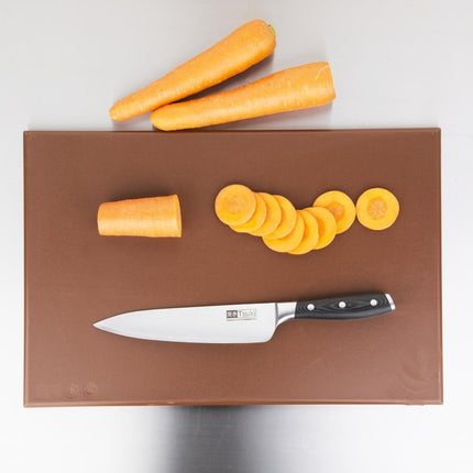 HDPE Cutting Board Brown | Hygiplas | 450x300x12mm 5