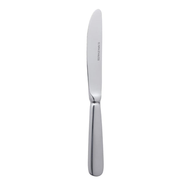 Dessert Knives Polished 18/0 Stainless Steel | Olympia Baguette | 12 Pieces 2