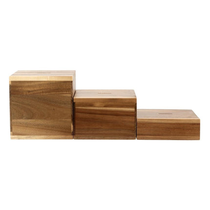 Acacia Wood Buffet Risers (3 Pieces) | Olympia Frames 4