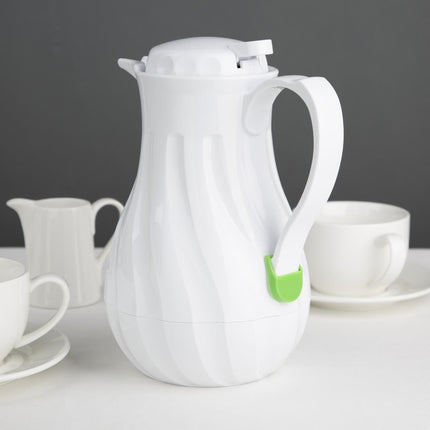 Swirl White Thermos Jug 1.2L | Olympia 3