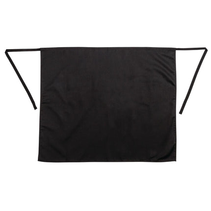 Whites Standard Apron Black Polyester/Cotton 7