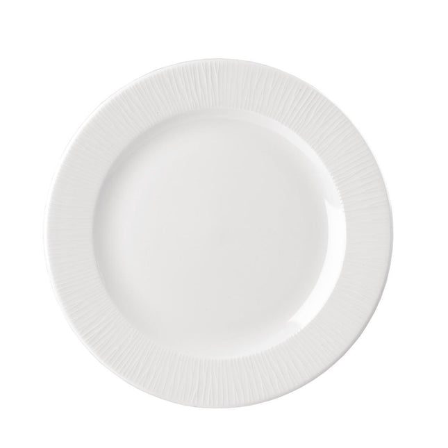 Bamboo Plate with Embossed Rim | Churchill | 23.5cm
