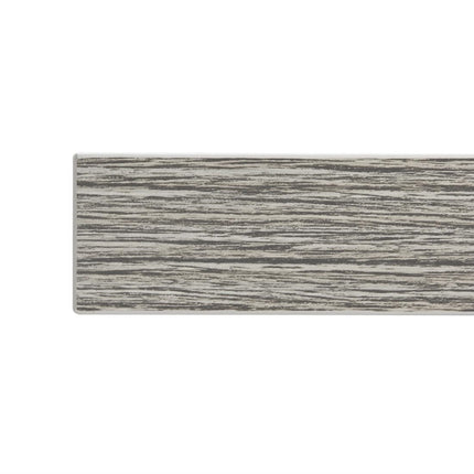 Square Melamine Tabletop Ash Grey 700mm Pre-Drilled | Bolero 3