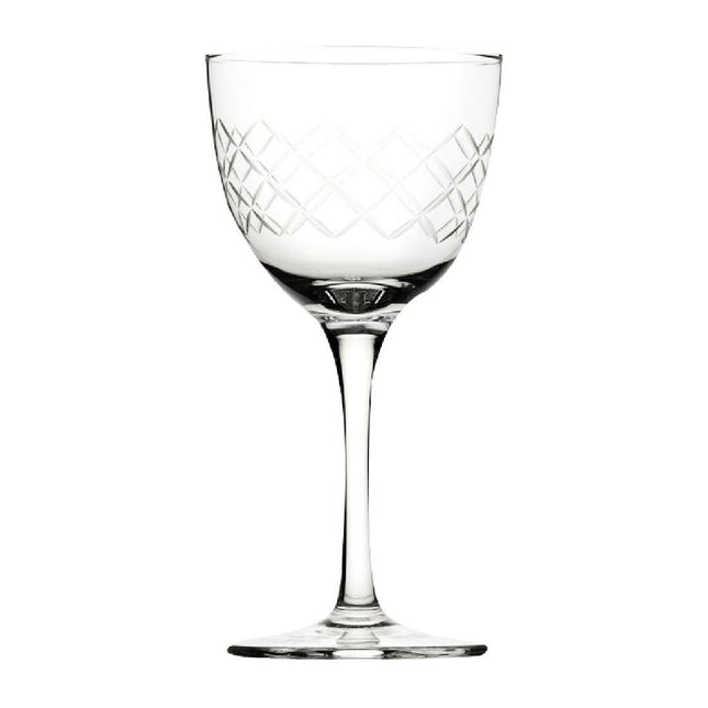 Diamond Nick and Nora Glasses 170ml | Utopia Raffles | Crystal Collection