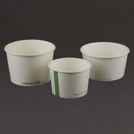 Vegware Compostable Soup and Ice Cream Cups 23cl | Pack of 1000 5