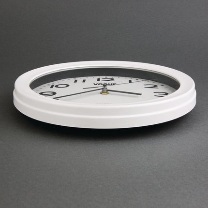 Kitchen Wall Clock 24cm White ABS | Vogue 2