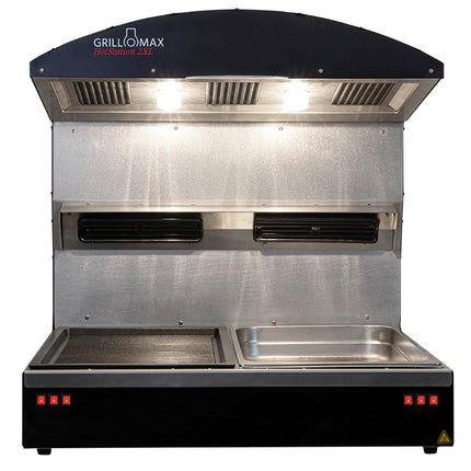 Hotstation 2 XL Heating Station with 2 GN 1/1 Containers 2850W | Grillomax 3D