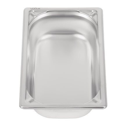 Stainless Steel GN 1/4 Container 65mm Depth | Vogue 2
