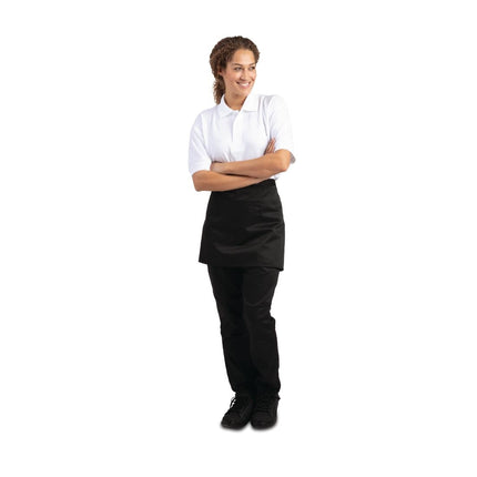 Short Black Bib Apron | Whites 6