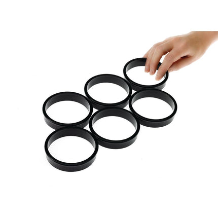 Exoglass Tart Rings 8 cm Diameter | Matfer Bourgeat 2