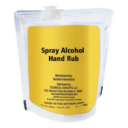Manual Hand Sanitizer Spray 60% Alcohol Unperfumed 400ml | Rubbermaid | 12 Pack