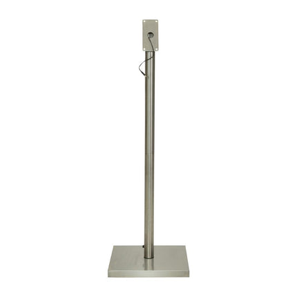 Teakwood A4 LED Menu Holder with Pole and Base | Securit | 4x A4 9
