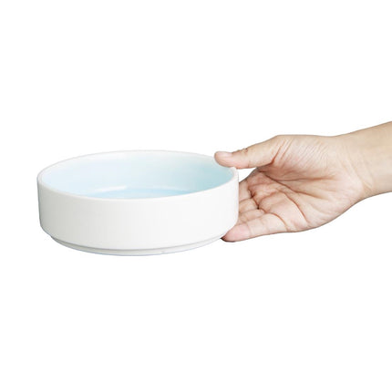 Fondant Aqua Blue Bowls 152mm | Olympia 3