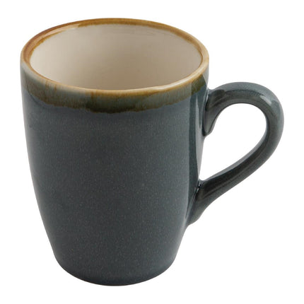 Kiln Natural Porcelain Mugs Blue 340ml | Olympia | 6 pcs 3