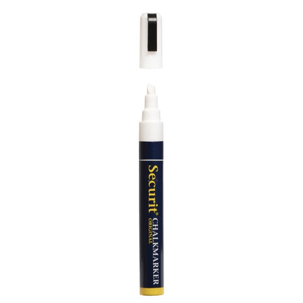 White Chalk Markers | Professional Set with Dual Chisel Tips 2