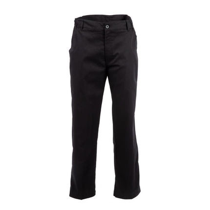 Executive Herringbone Black Chef Pants L | Chef Works