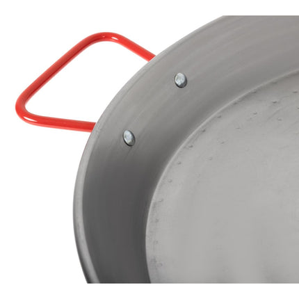 Steel Paella Pan 36cm with Round Bottom | Garcima SL 5