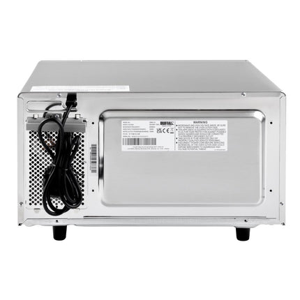 Programmable Commercial Microwave 25L 1000W Stainless Steel | Buffalo 8