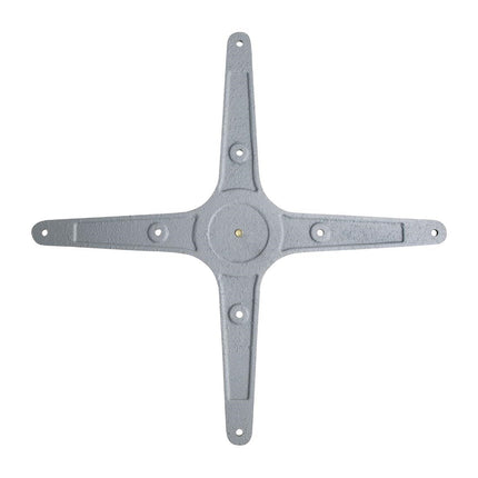Brushed Aluminium Table Leg | Bolero 4