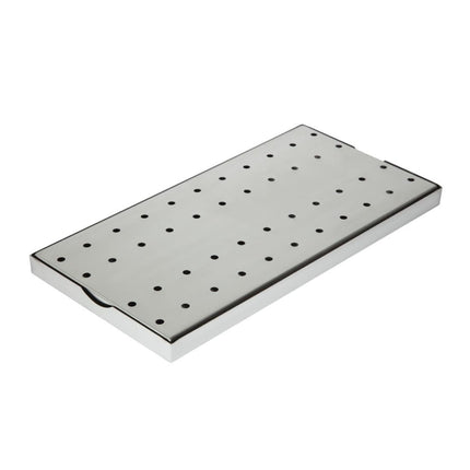 Stainless Steel Drip Tray with Removable Grid 40x20 cm | Olympia