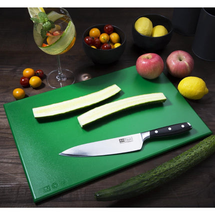 HDPE Cutting Board Green | Hygiplas | 450x300x12mm 2