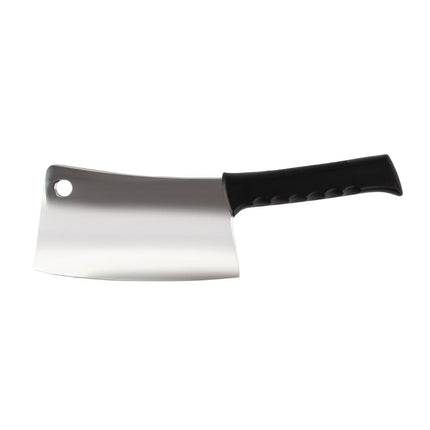 Black Cleaver Knife 20.5cm Stainless Steel | Vogue 4