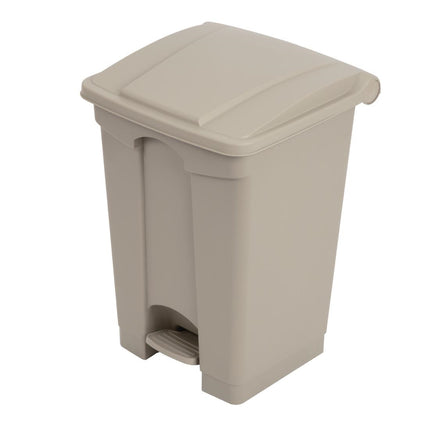 45L Pedal Bin with Airtight Lid | Jantex Beige 2