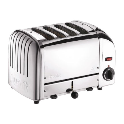 4-Slot Stainless Steel Toaster with Adjustable Slots | Dualit Vario